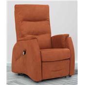 Fauteuil relaxation serano tissu young copie
